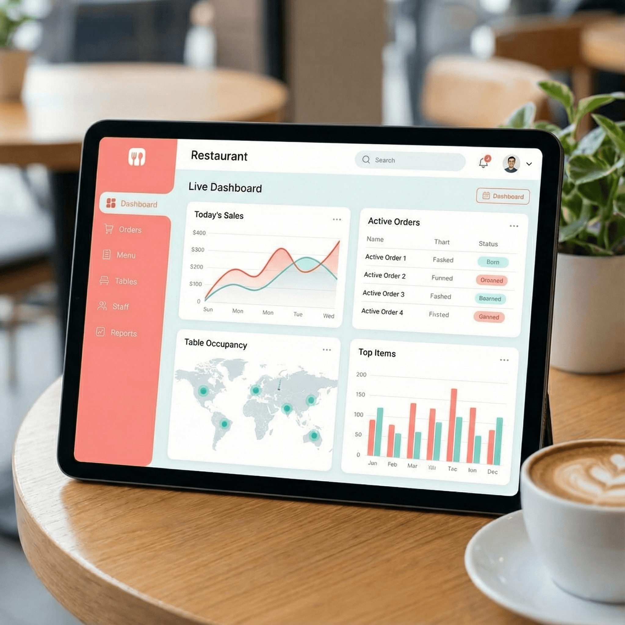 Restaurant Management Platform — product preview
